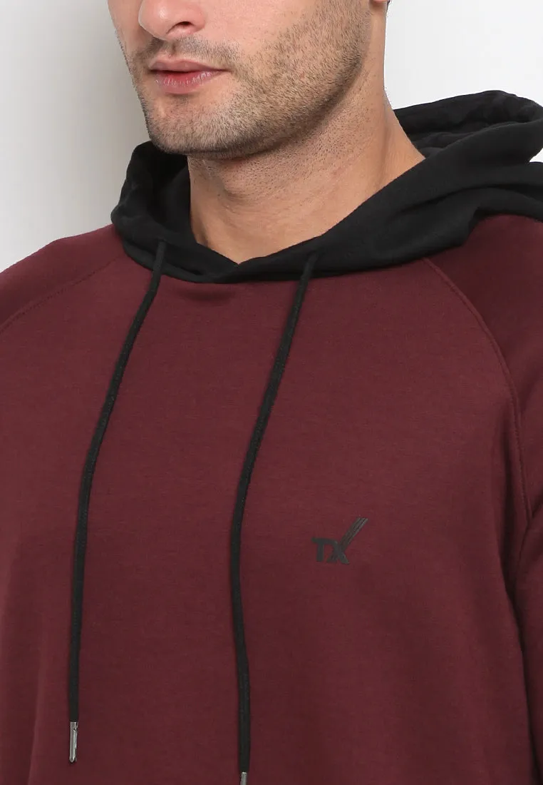 Sweatshirt with contrast hoodies