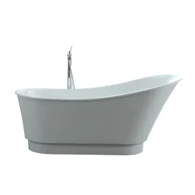 Virtu USA Serenity 67 x 31.49 Freestanding Soaking Bathtub